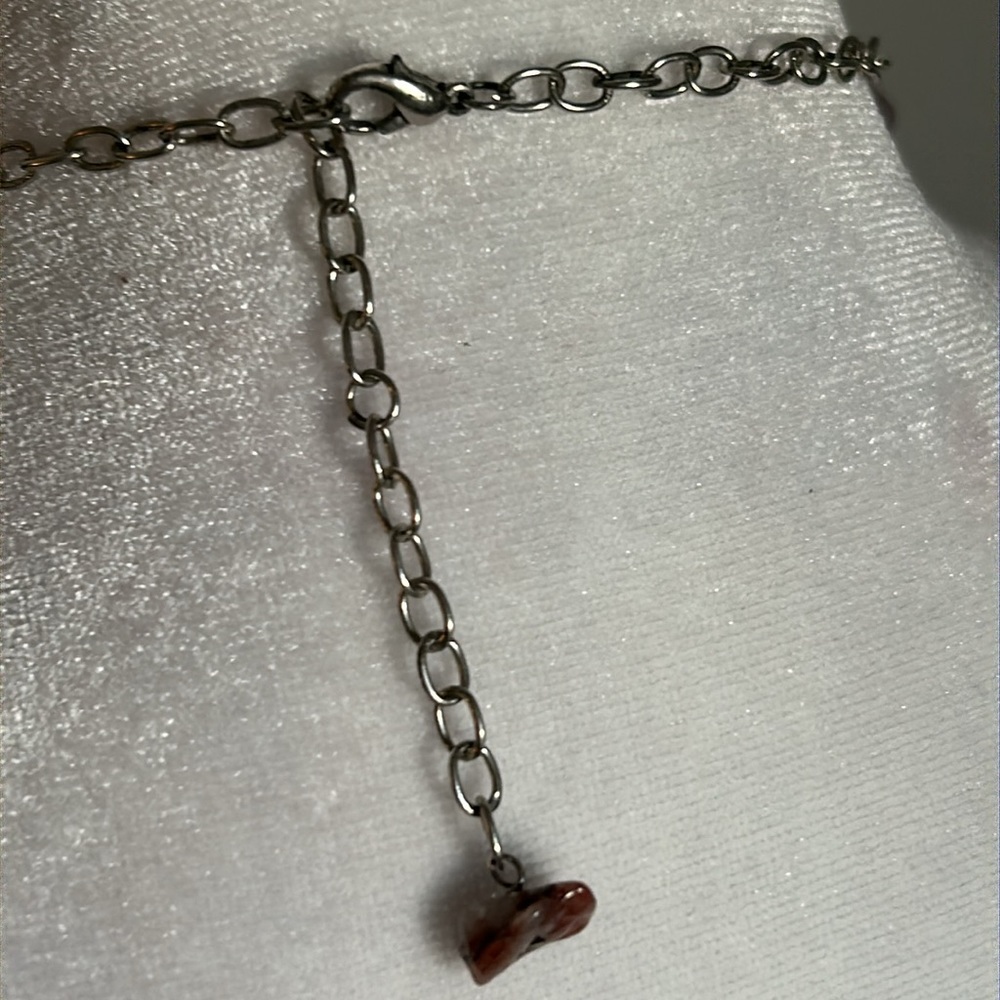 Handcrafted Multi Gemstone Bead Confetti Chandeli… - image 5